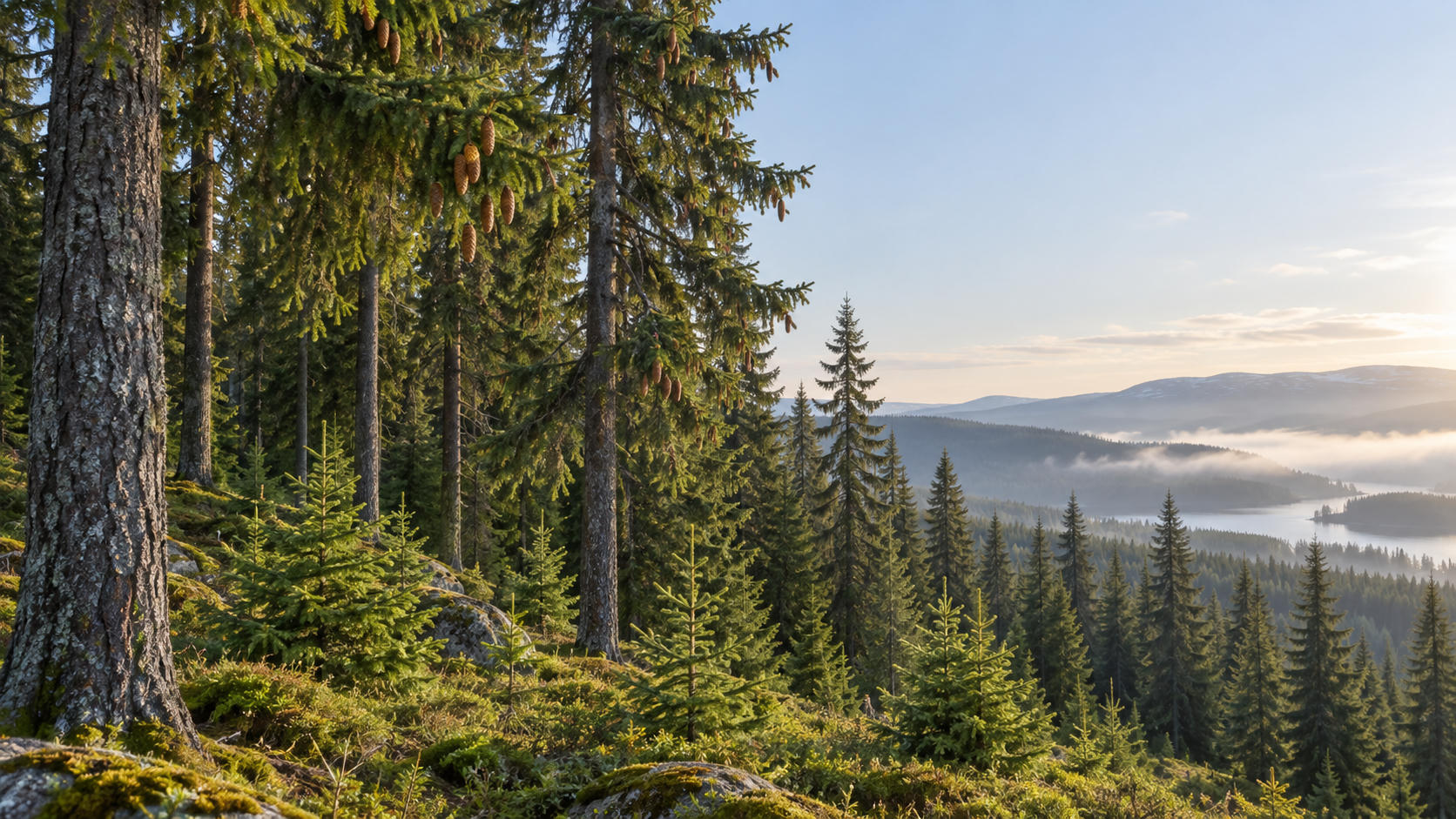 Alasan Pinus Norwegia Butuh Puluhan Tahun Berbuah Runjung
