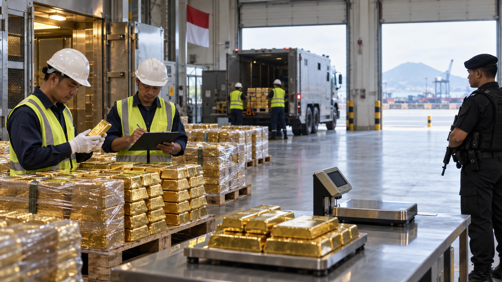 Antam Borong 9 Ton Emas, Ini Daftar Pemasok dan Jalurnya