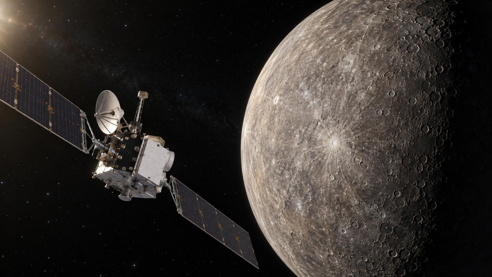 BepiColombo Dekati Merkurius, Misi Sains Mulai 2027