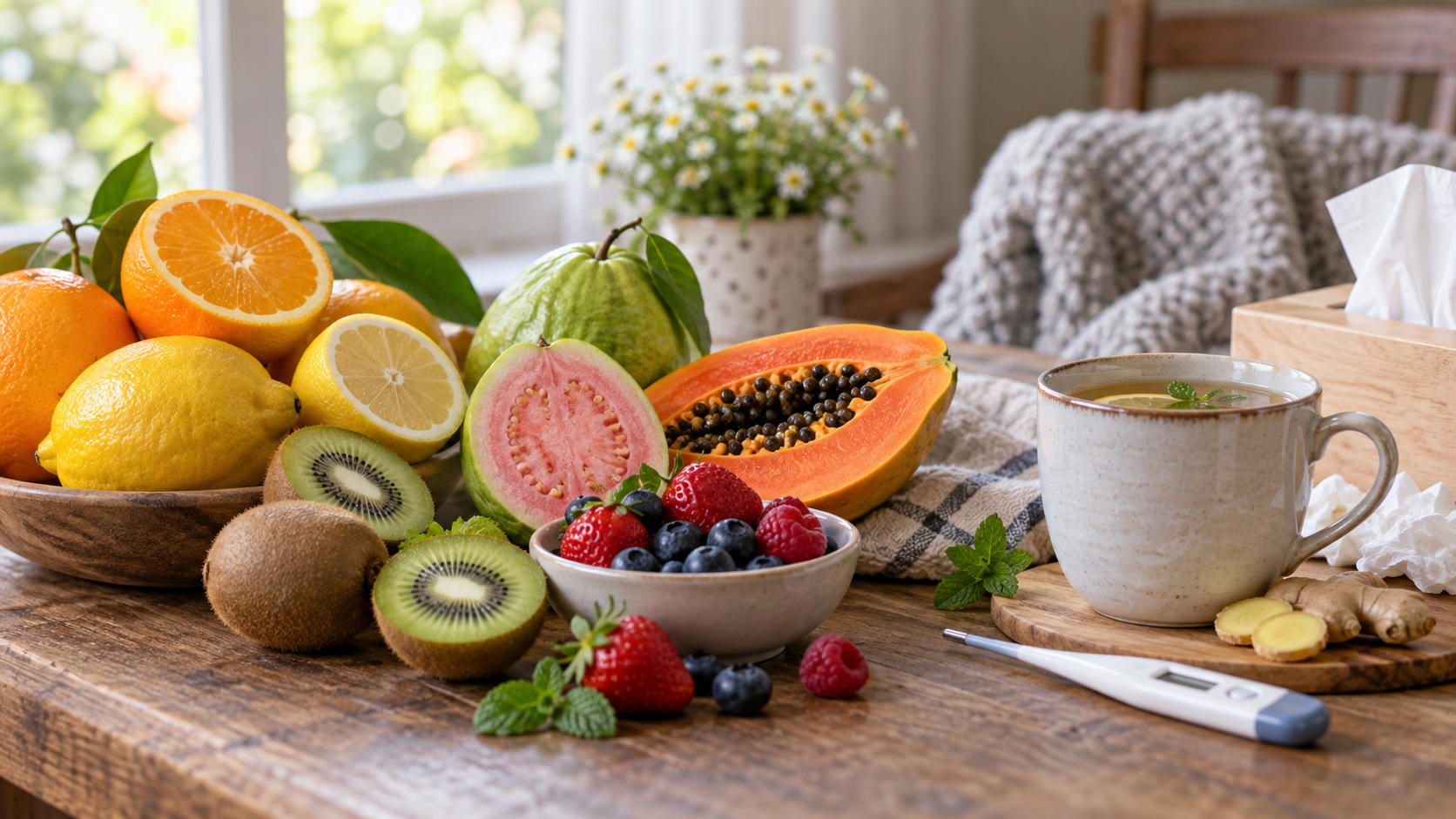 Buah Terbaik untuk Meredakan Flu dan Batuk