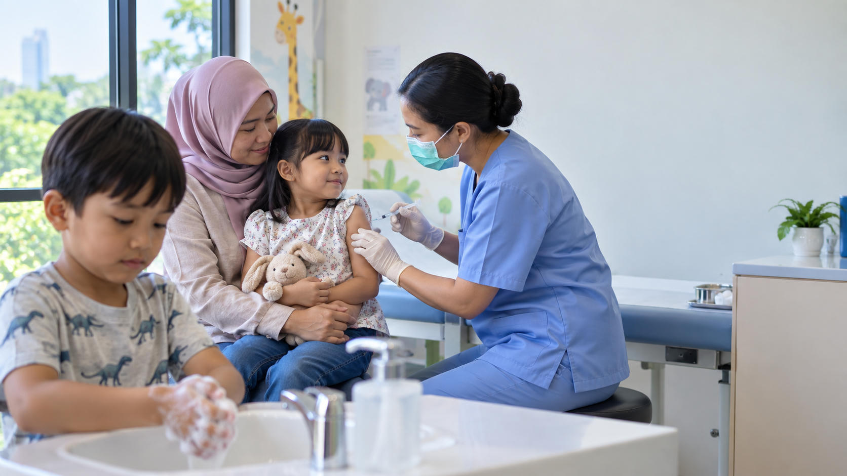 Cegah Influenza A pada Anak: Kebersihan dan Vaksinasi