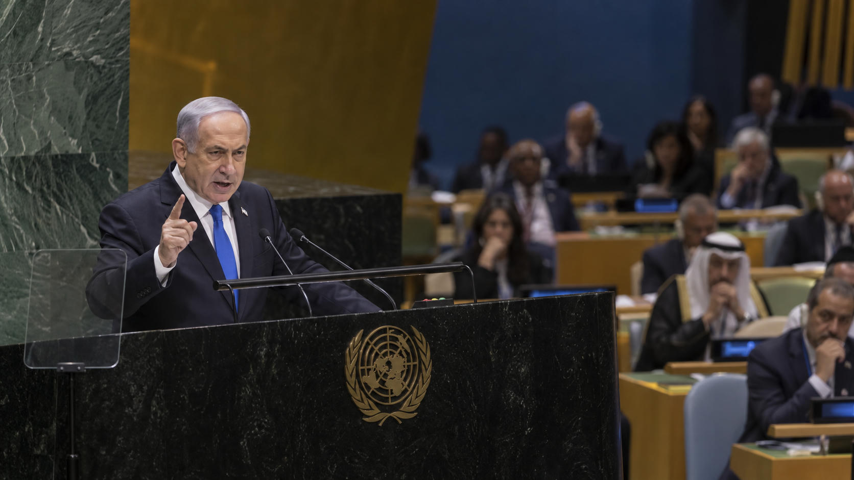 Di Sidang PBB, Netanyahu Sebut Rezim Iran Bakal Runtuh