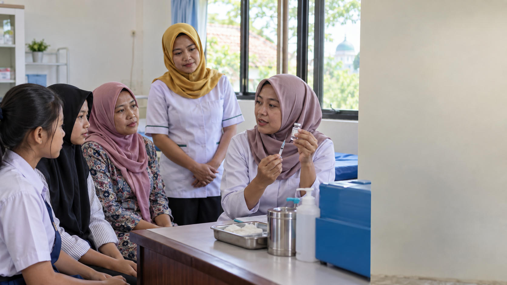 Edukasi Dinkesda Demak: Pentingnya Imunisasi HPV