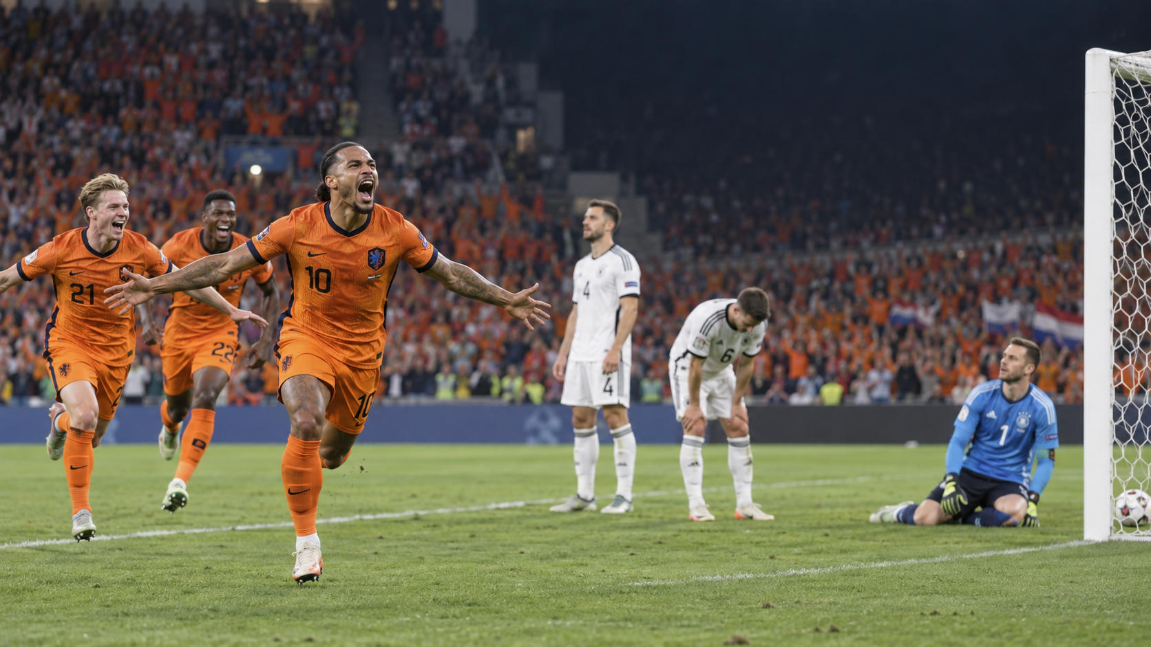 Gol Gakpo di Injury Time Selamatkan Belanda vs Jerman