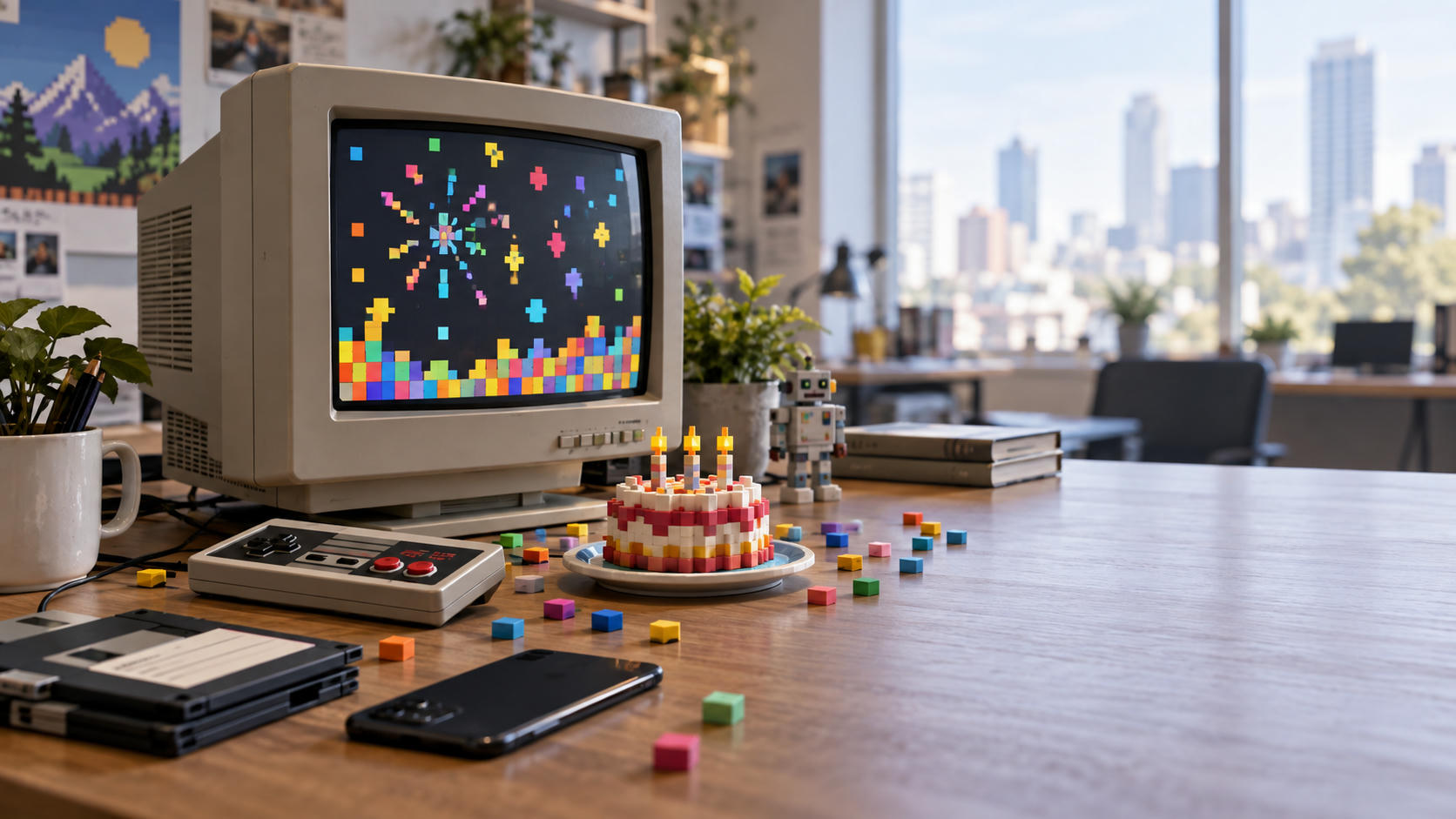 Google Ulang Tahun ke-28: Doodle Retro 8-Bit & Sejarah