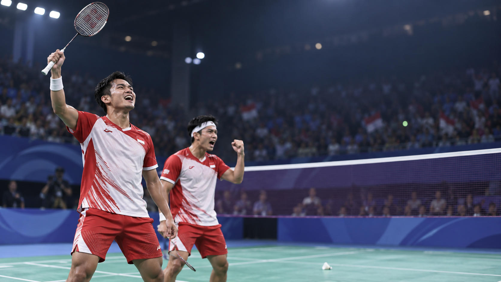 Hasil Asian Games 2026: Leo/Daniel Tembus Semifinal 22 Menit