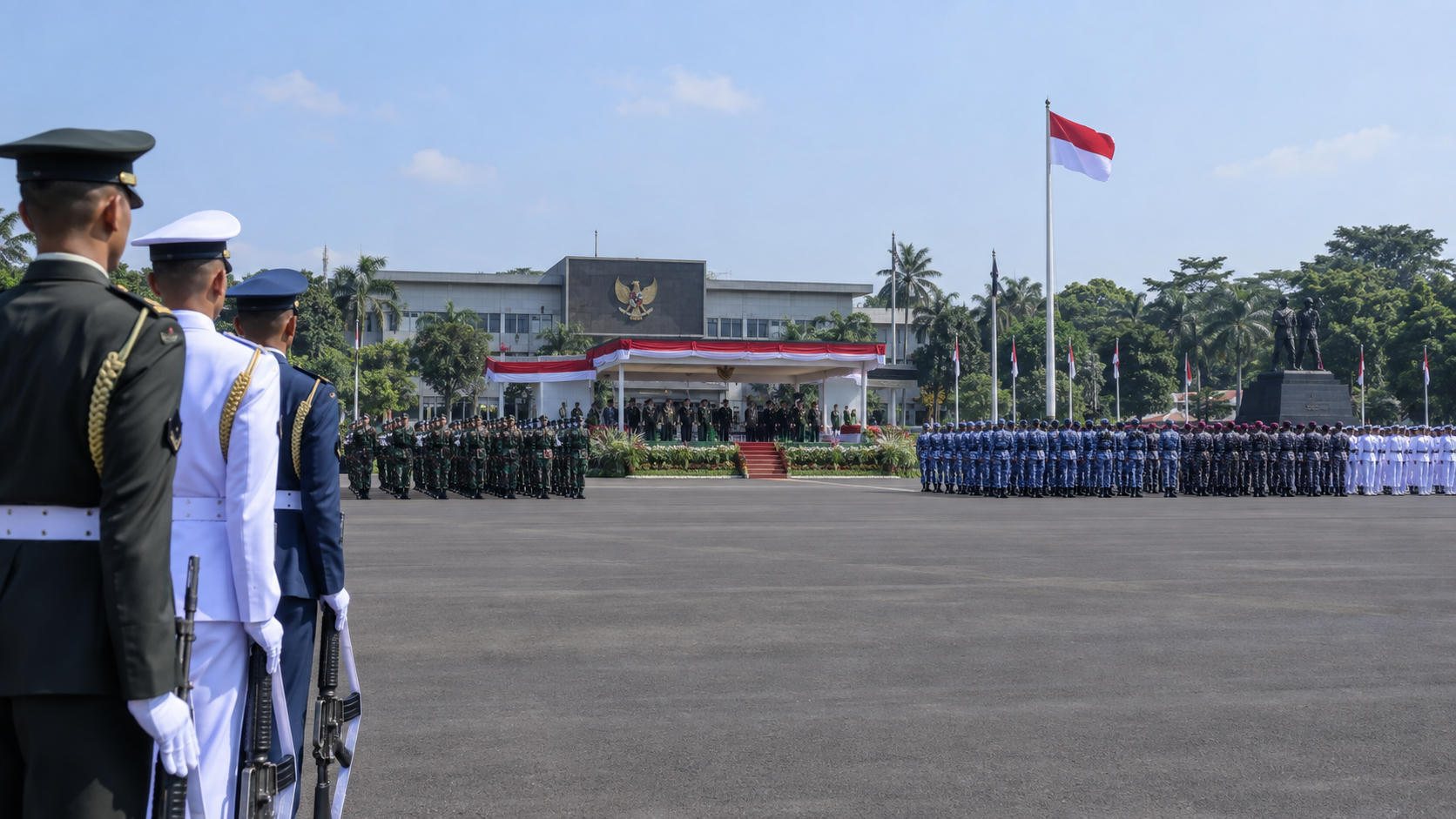 HUT TNI Pindah ke Cilangkap, Parade Kapal Ditiadakan