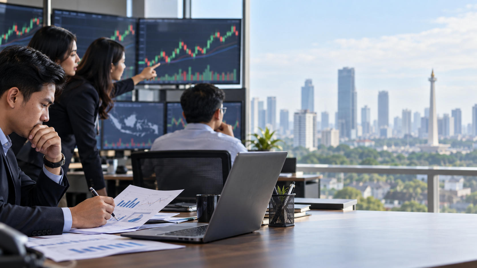 IHSG di Level Krusial: 4 Saham Potensial untuk Trading