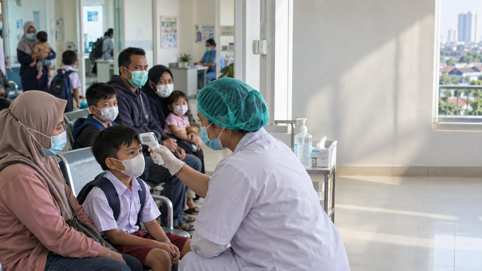 Influenza Merebak di Bekasi, Dominasi Kasus pada Anak