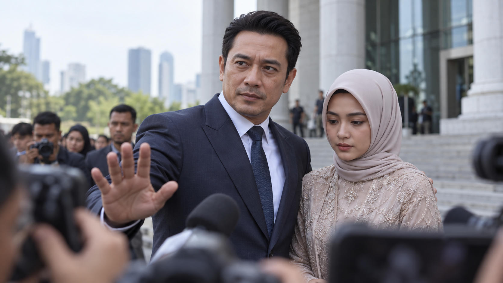 Isu Nikah Andre Taulany & Amanda Rigby: Andre Pasang Badan