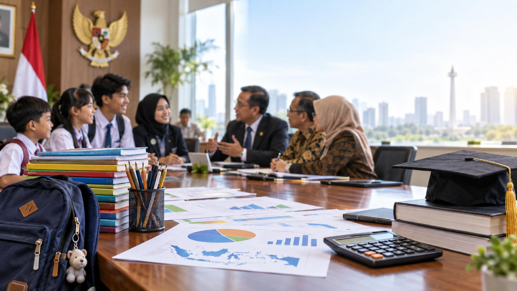 Kajian Kekuatan APBN untuk Pendidikan Gratis SD hingga PTN