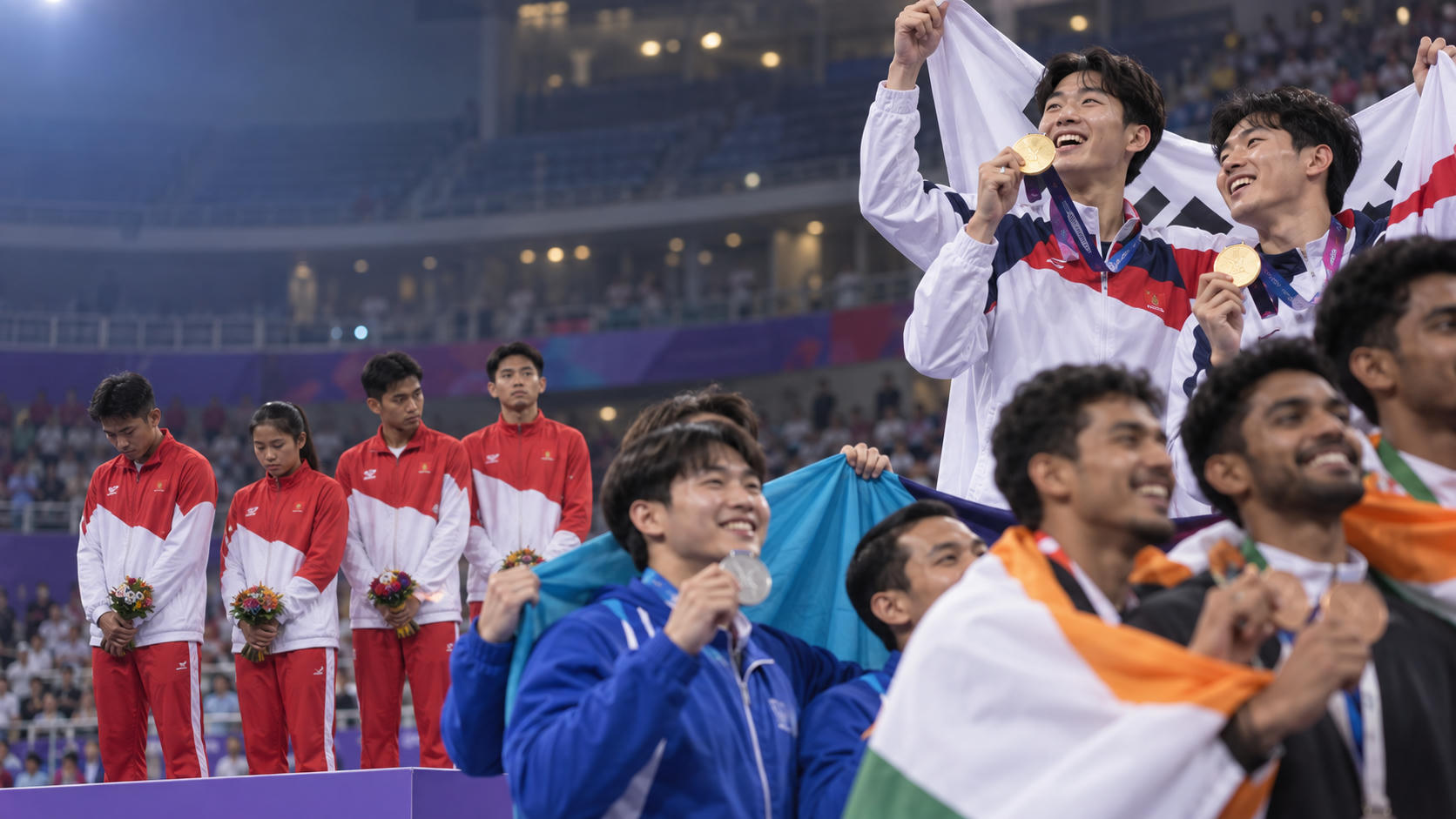 Klasemen Medali Asian Games 2026: RI Tertinggal Jauh