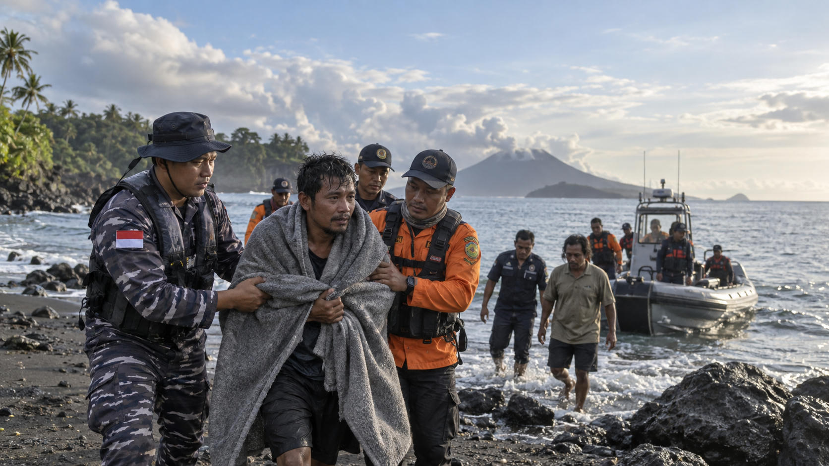 Kronologi ABK Kapal Jurnalis Selamat di Pulau Enggano