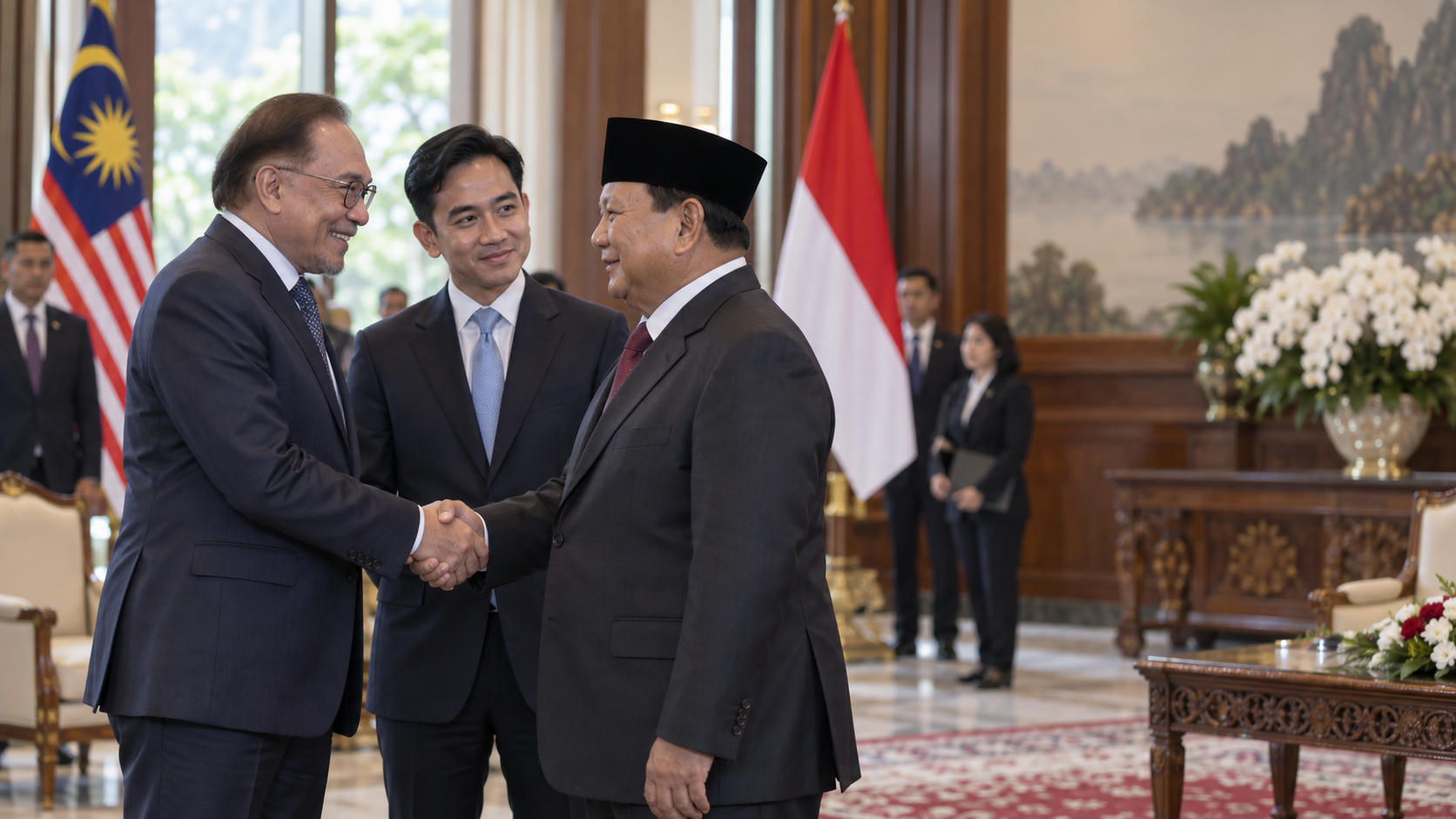 Kunjungan Wakil PM Malaysia: Temui Gibran dan Prabowo