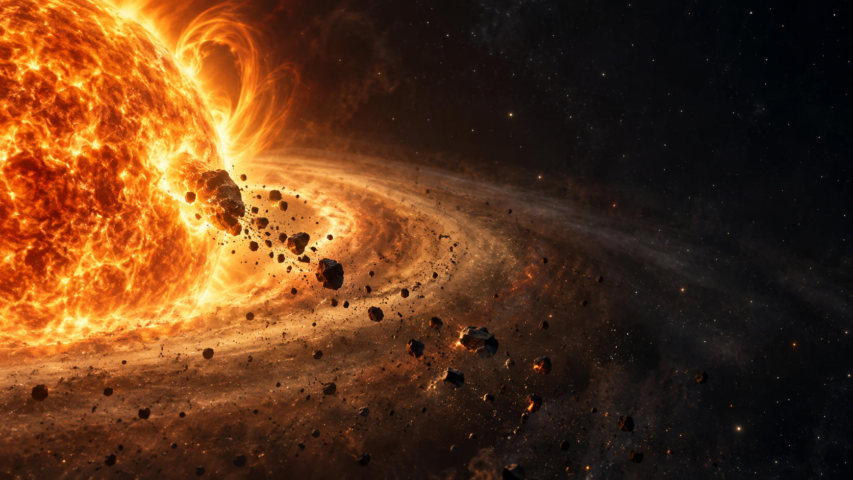 Matahari Pernah Menelan Planet di Awal Tata Surya