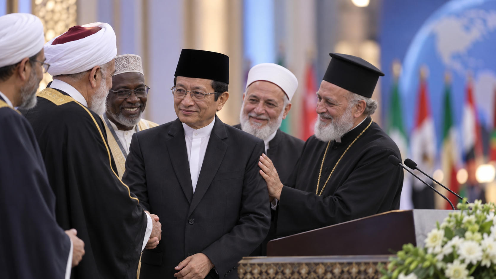 Menag Nasaruddin Umar Jadi Ketua Grand Imam Sedunia