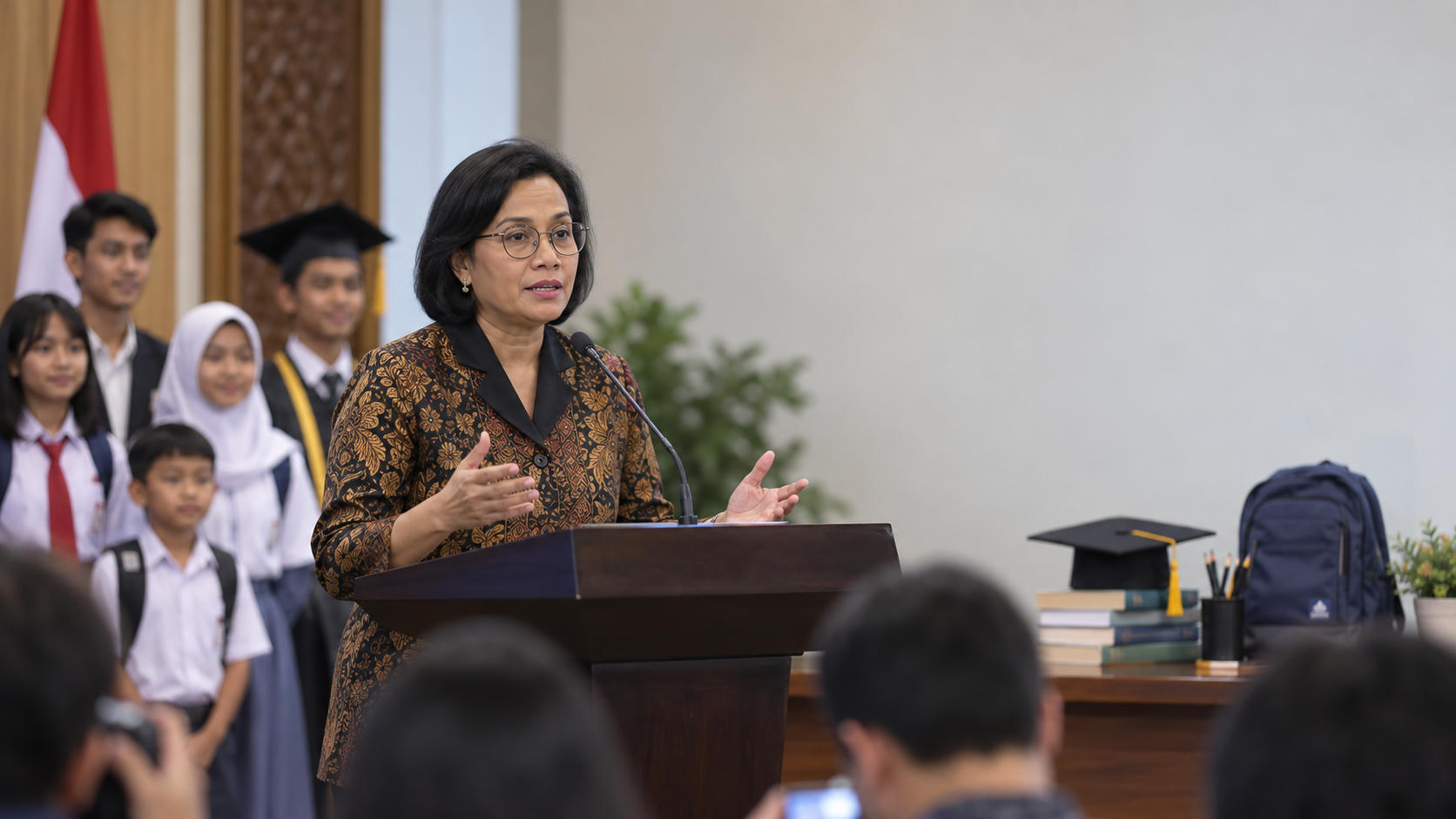 Menkeu Jelaskan Anggaran Sekolah Gratis SD hingga Kuliah