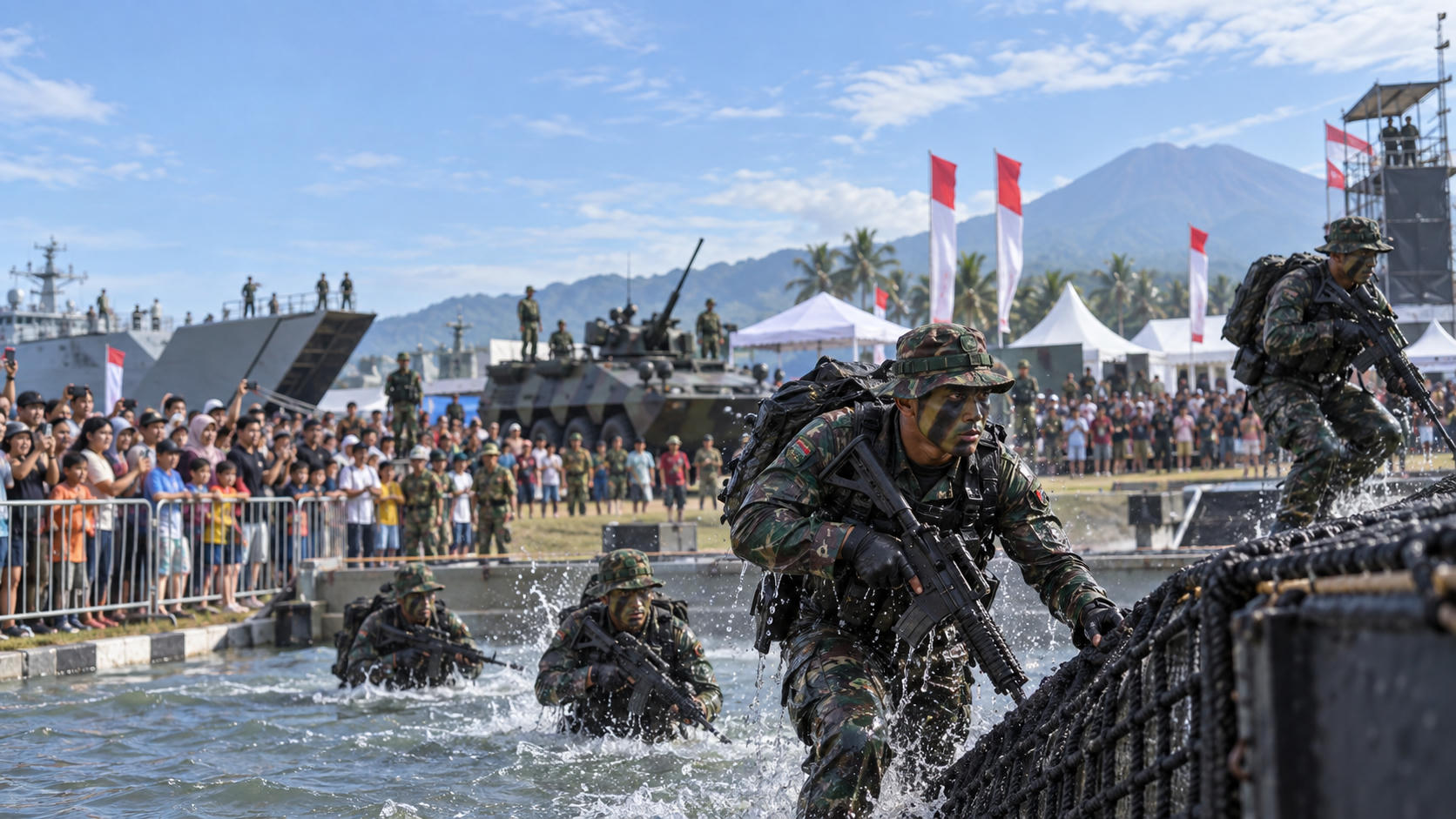 Meriahnya TNI Fair 2026 dan Aksi Korps Marinir