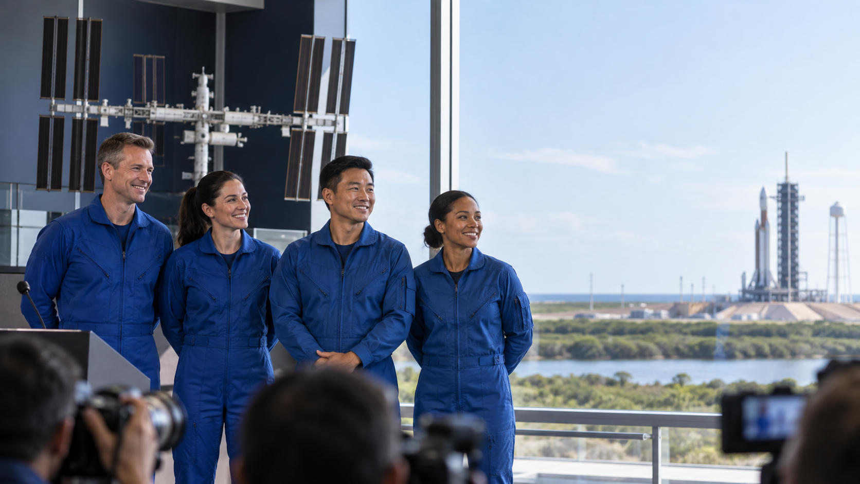 NASA Umumkan Empat Kru Misi SpaceX Crew-14 ke ISS