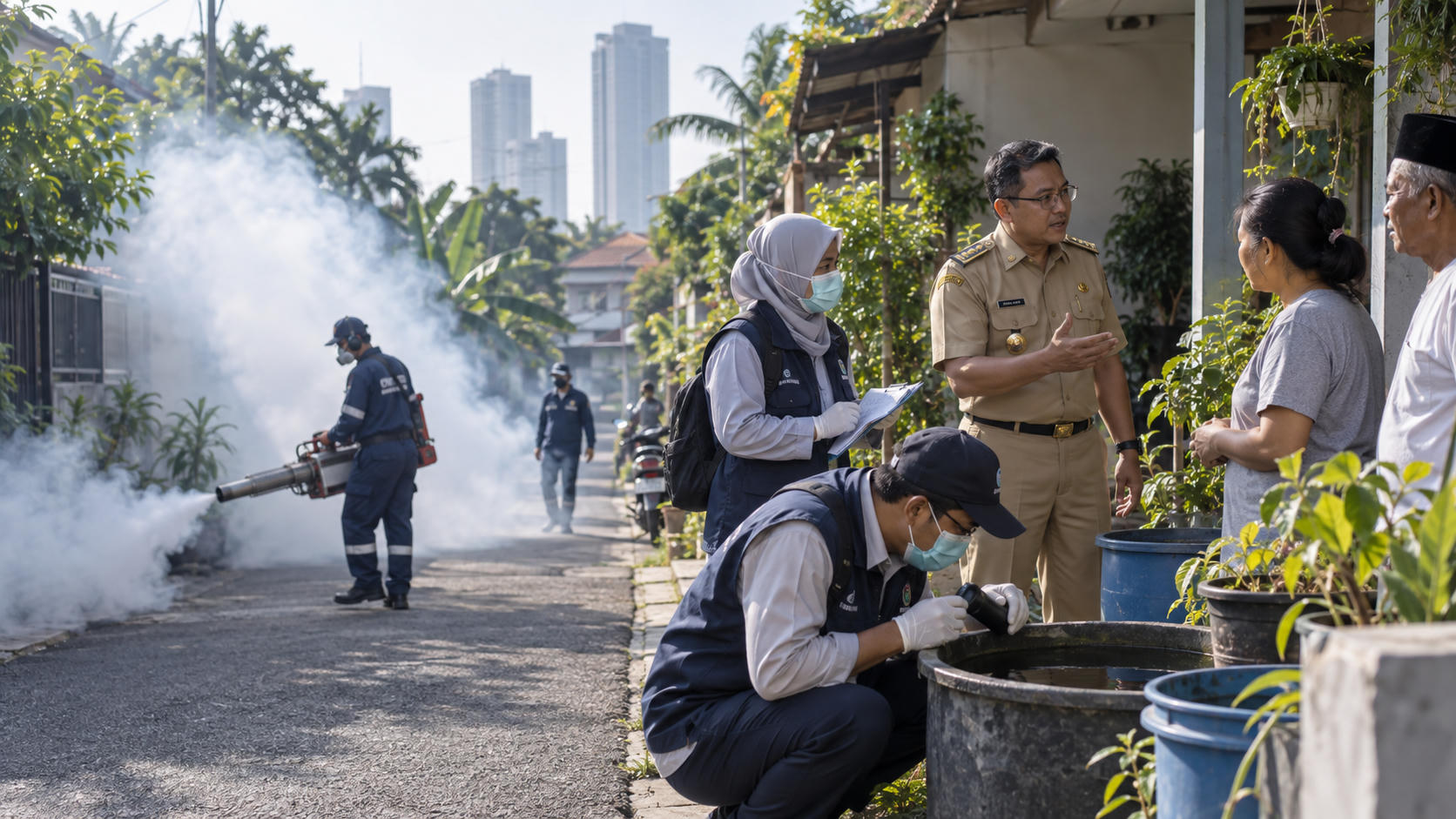 Optimalisasi Pencegahan DBD di Jakarta Selatan