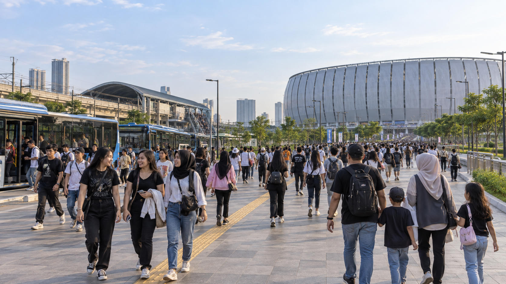 Panduan Transportasi Konser The Weeknd di JIS Jakarta