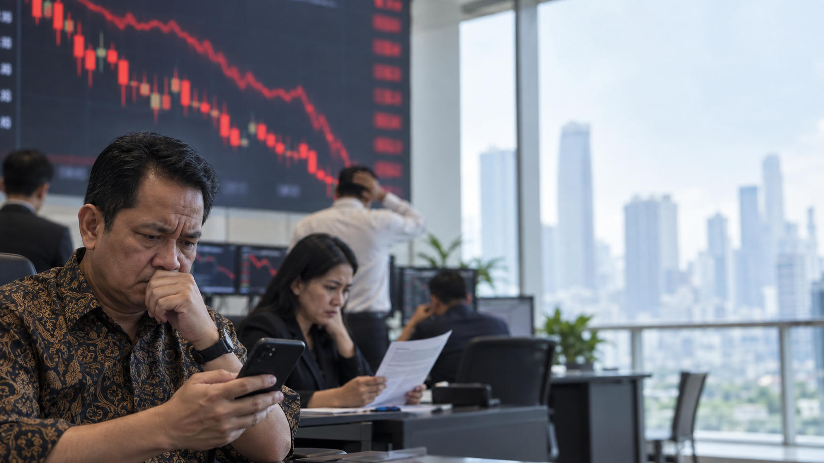 Penyebab IHSG Turun Lebih dari 1% dan Strategi Investor