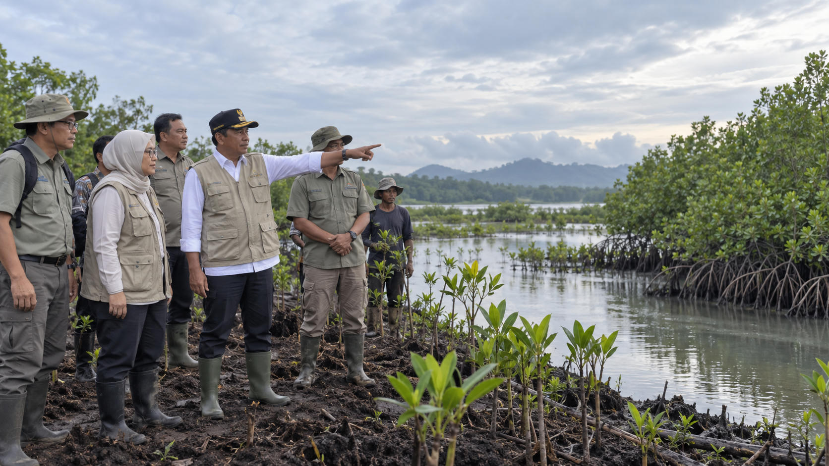 Prabowo Bentuk Badan Pengelolaan Gambut dan Mangrove