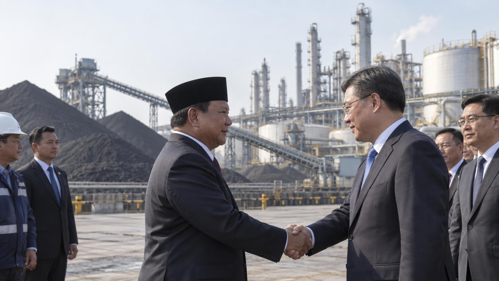 Prabowo Dorong Bensin Batu Bara, China Tawarkan Kerja Sama