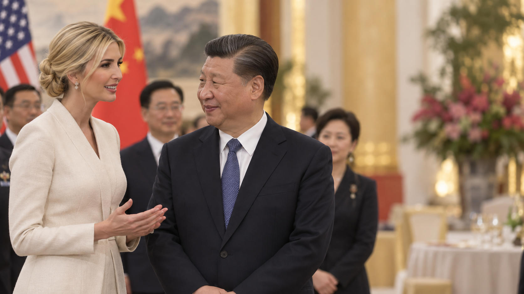 Putri Ivanka Trump Sapa Xi Jinping Pakai Mandarin