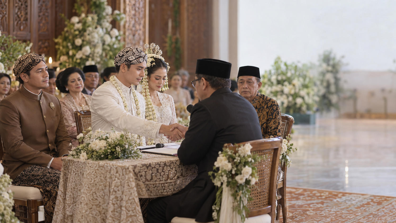 Raffi Ahmad Jadi Saksi Nikah Adik Olga Syahputra