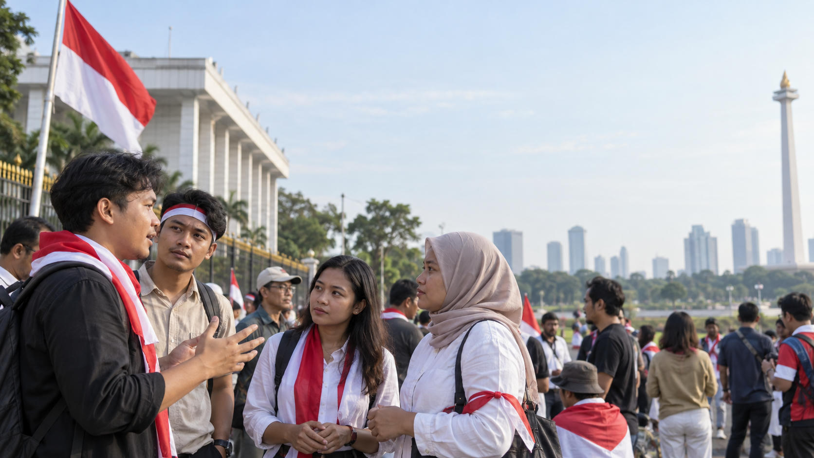 Relawan Lawan Wacana Pemakzulan Wapres Gibran