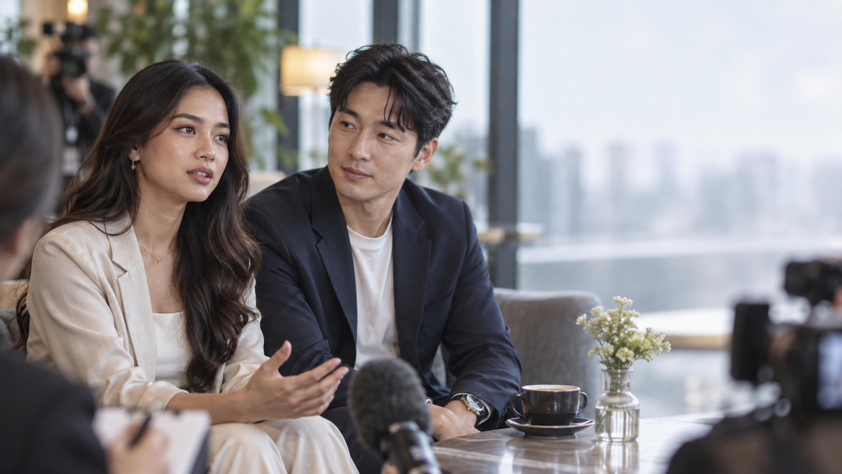 Respons Diva Azzura Dibilang Tak Bahagia Bersama Na Daehoon