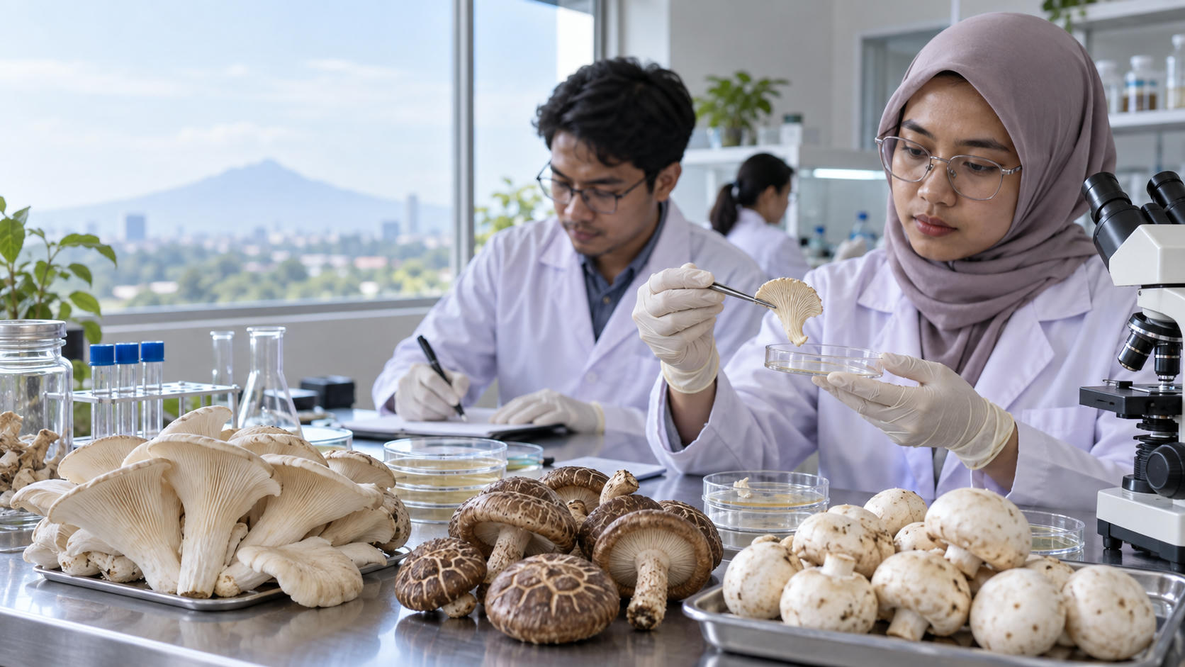 Riset BRIN: Potensi Jamur Sebagai Pangan Fungsional