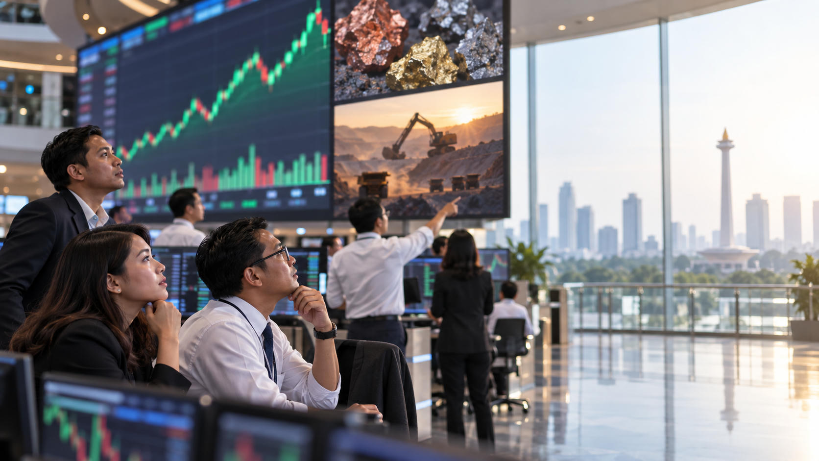 Rotasi Dana Asing: Saham Tambang BRMS Cs Diborong