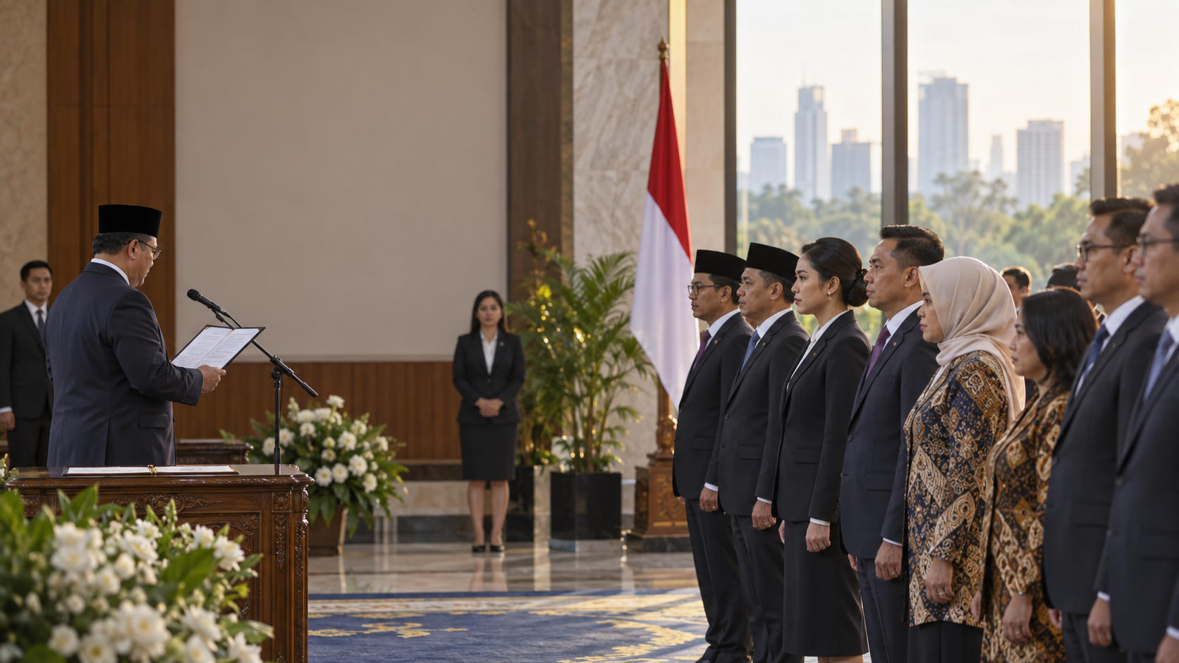 Suahasil Lantik 14 Pejabat Kemenkeu, 4 dari Ditjen Pajak