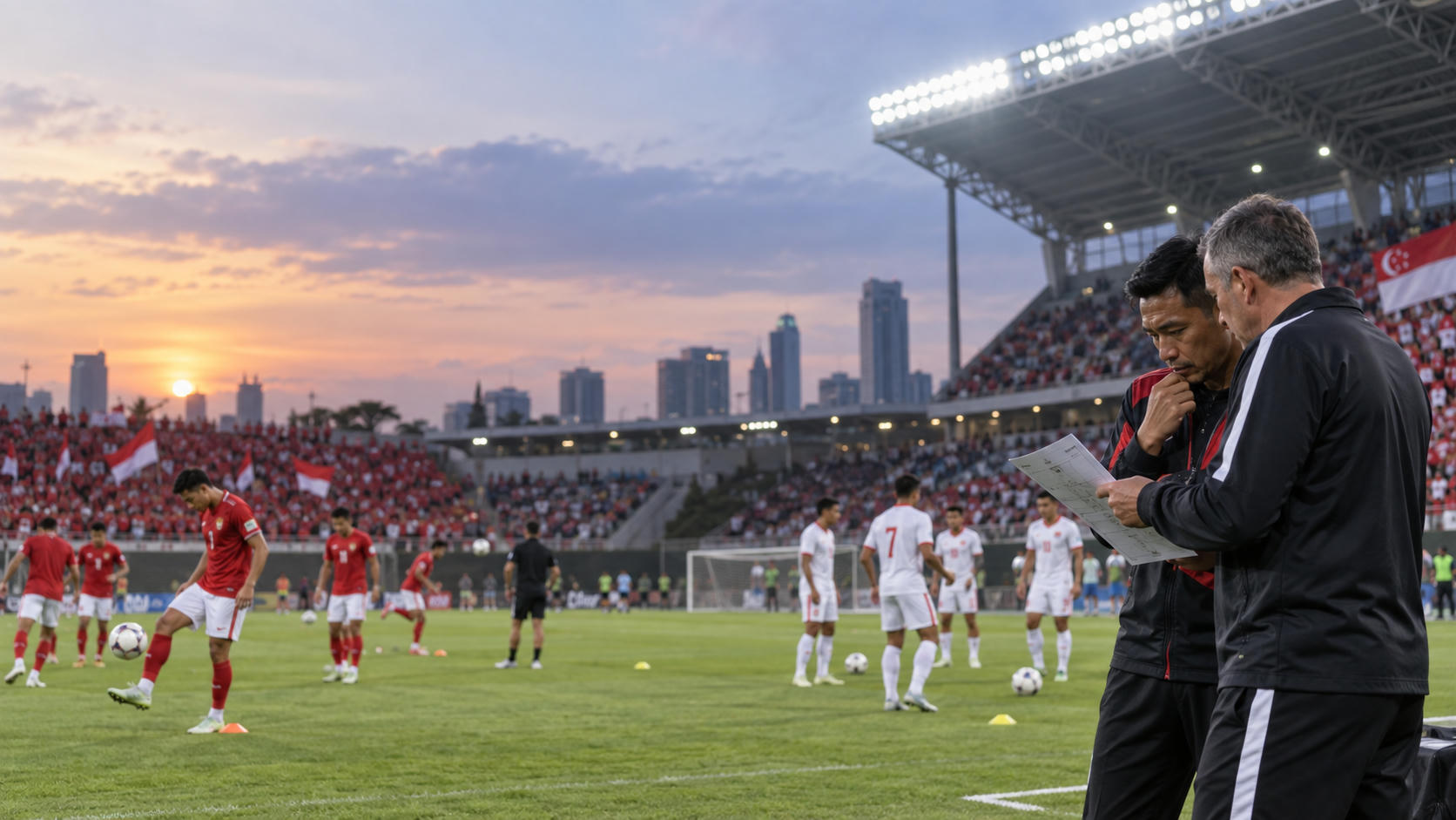 Susunan Pemain Indonesia vs Singapura FIFA ASEAN Cup 2026