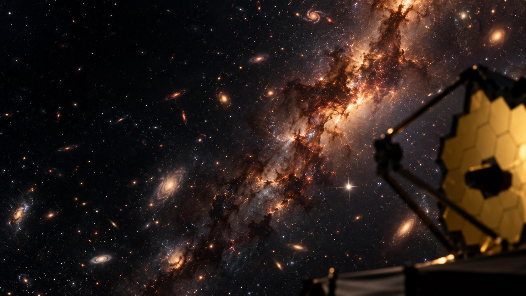Temuan JWST: Alam Semesta Purba Tak Murni Lagi