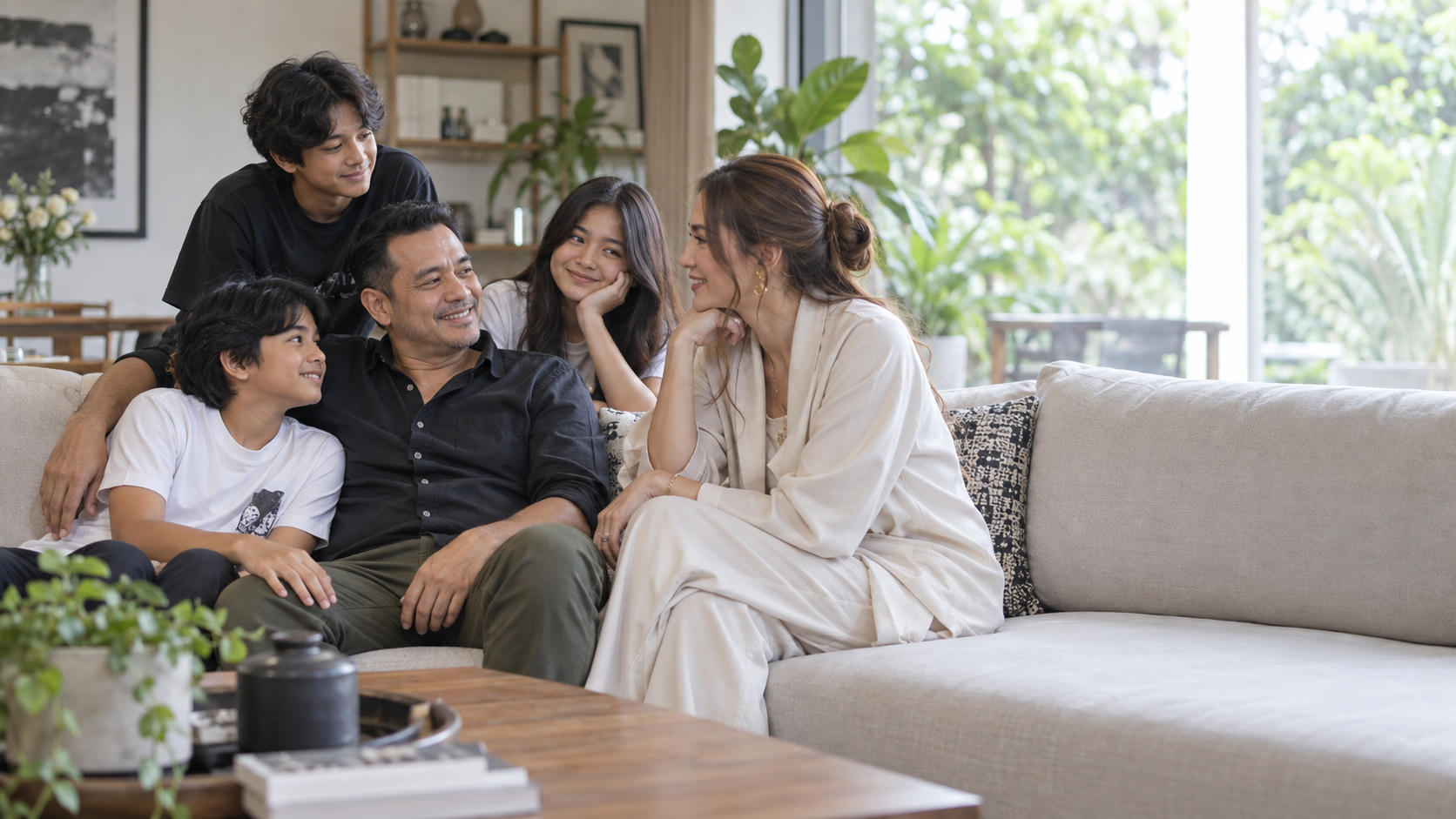 Tiga Anak Andre Taulany dan Panggilan Akrab ke Amanda Rigby