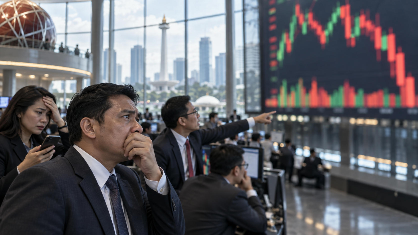 Tiga Saham Kena Suspensi BEI Imbas Volatilitas Ekstrem