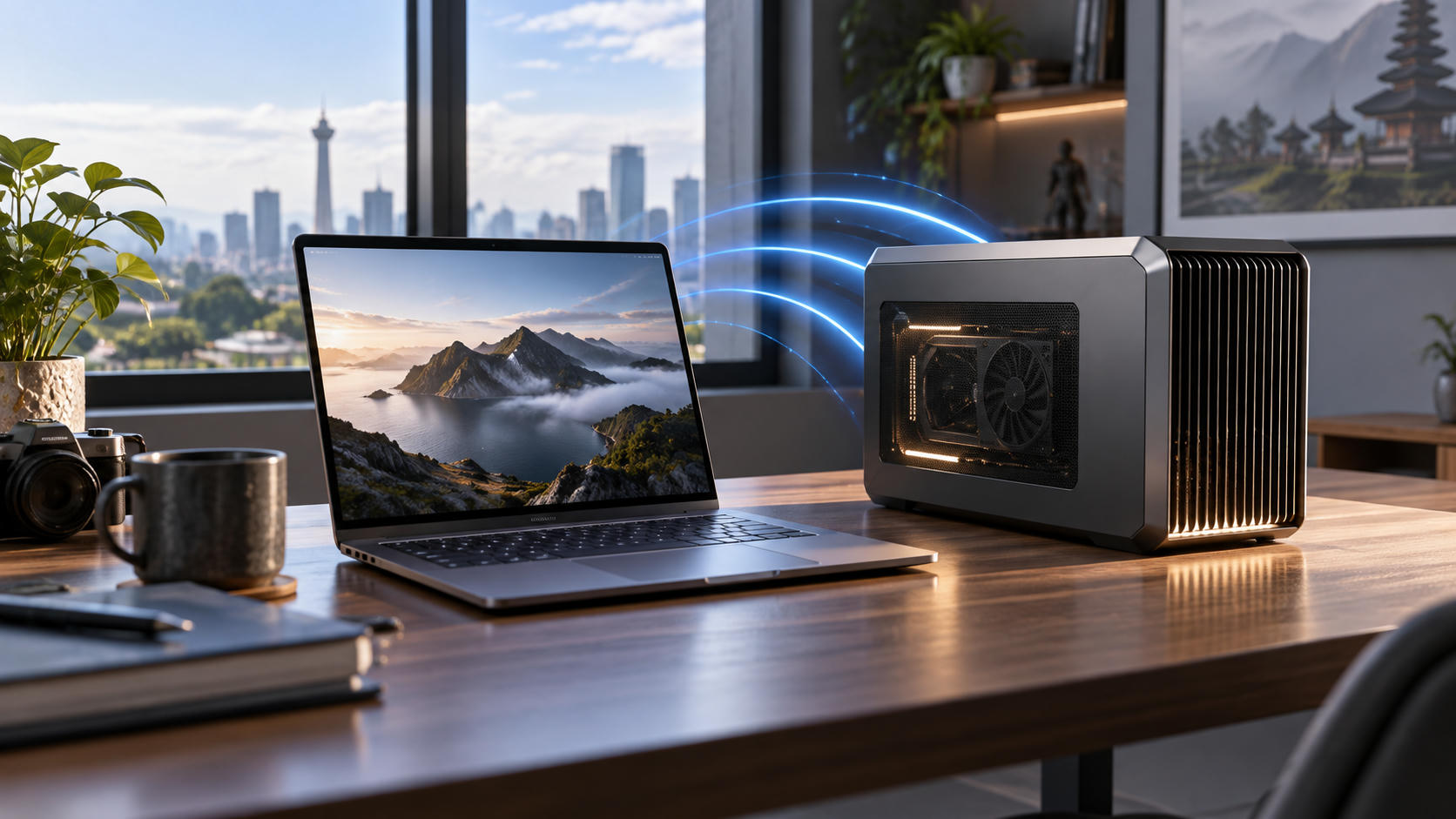 WiCi One: eGPU Nirkabel Wi-Fi 7 Pertama Rp30 Jutaan