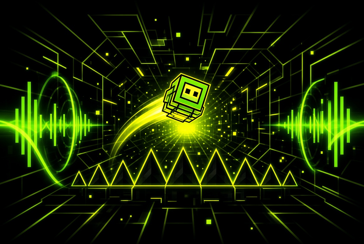 Cara Main Geometry Dash: Gagal 80 Kali, Hafal 1 Beat