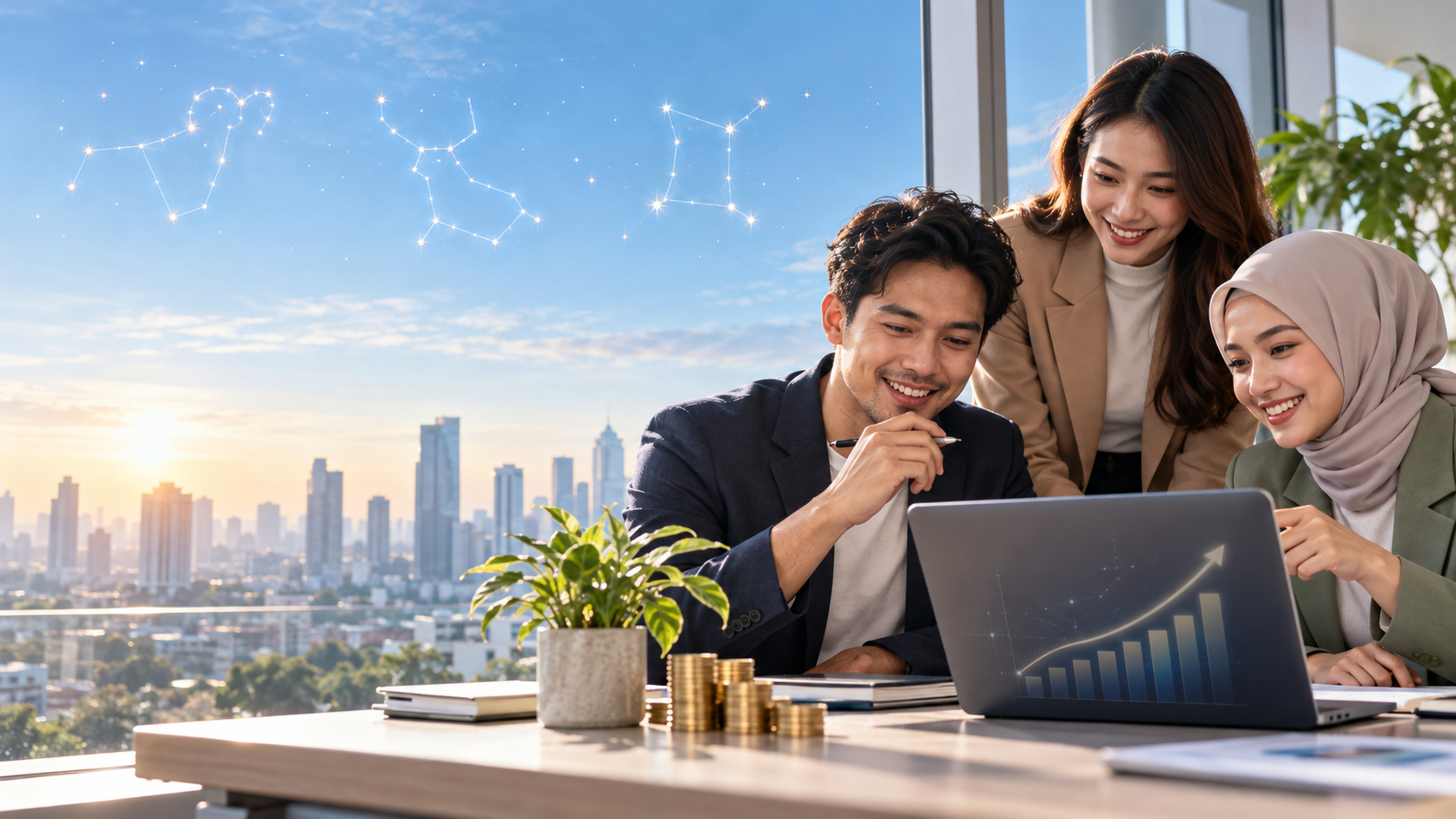 3 Zodiak Diprediksi Sukses Finansial pada 21 Oktober 2026