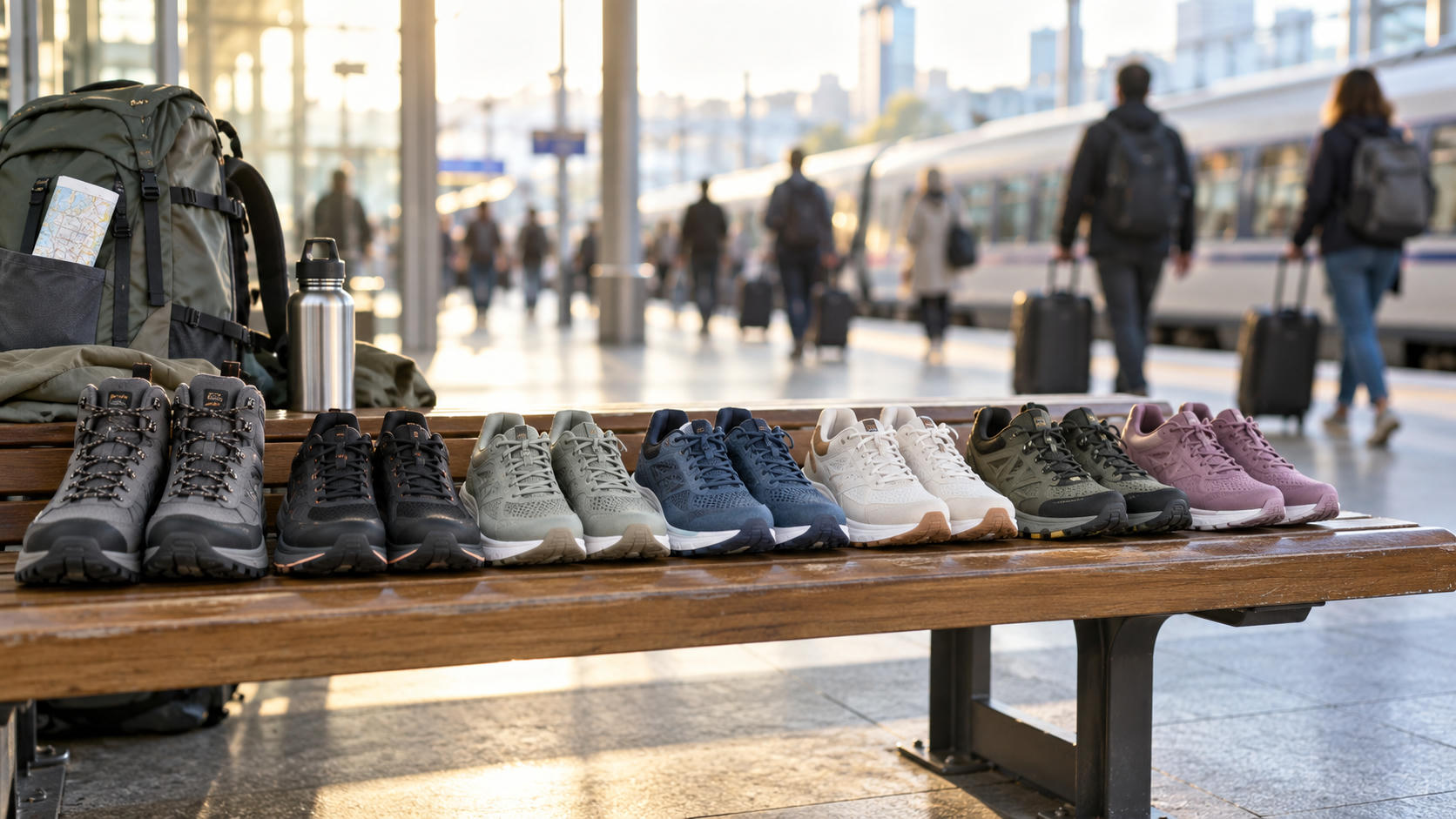7 Sepatu Jalan Awet dengan Sol Empuk untuk Perjalanan