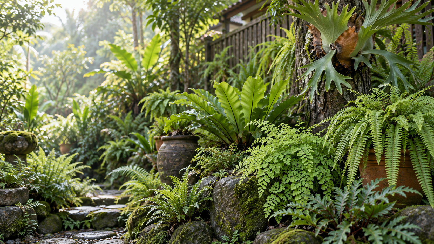 8 Jenis Pakis untuk Mini Jungle di Halaman Rumah