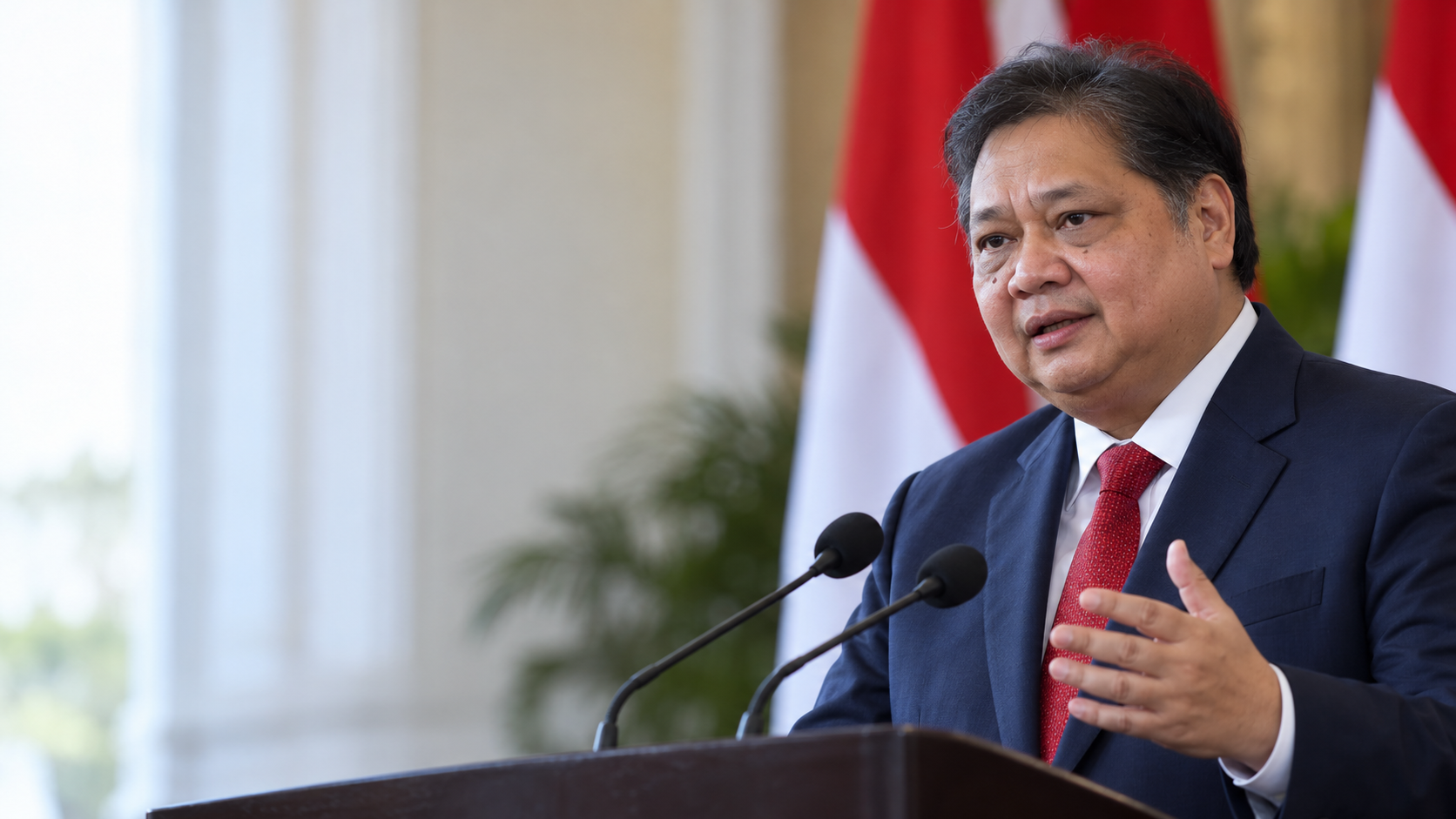 Airlangga: Riak Isu MSCI Tidak Ganggu Ekonomi RI