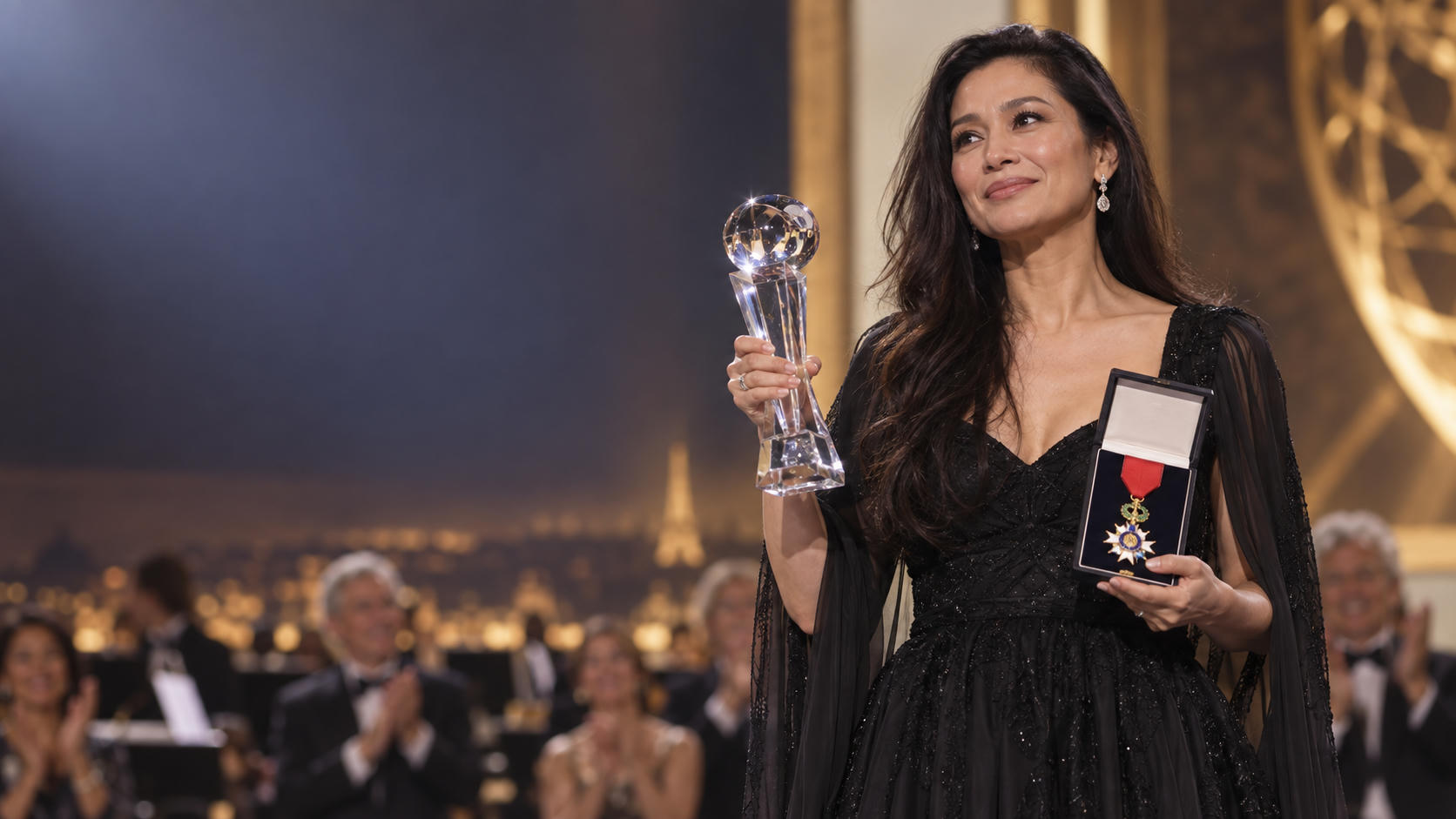 Anggun Raih Aktris Terbaik AACA 2026 dan Gelar Prancis