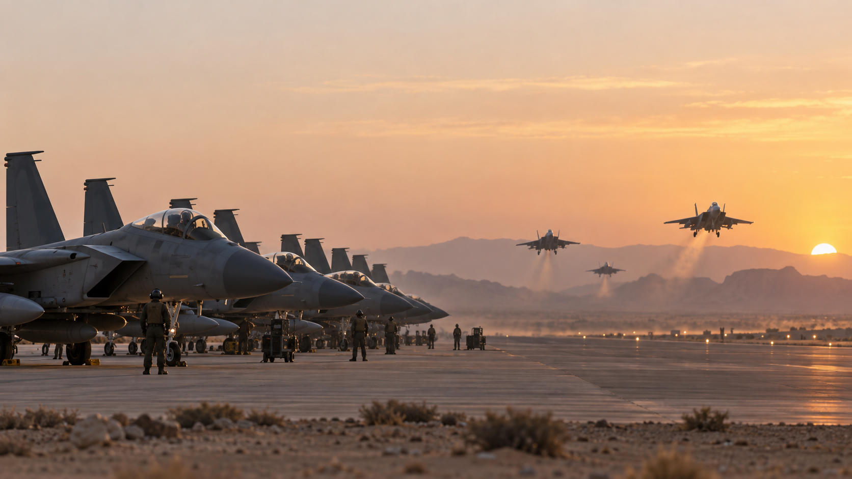Arab Saudi Kerahkan 100 Jet Tempur ke Yaman