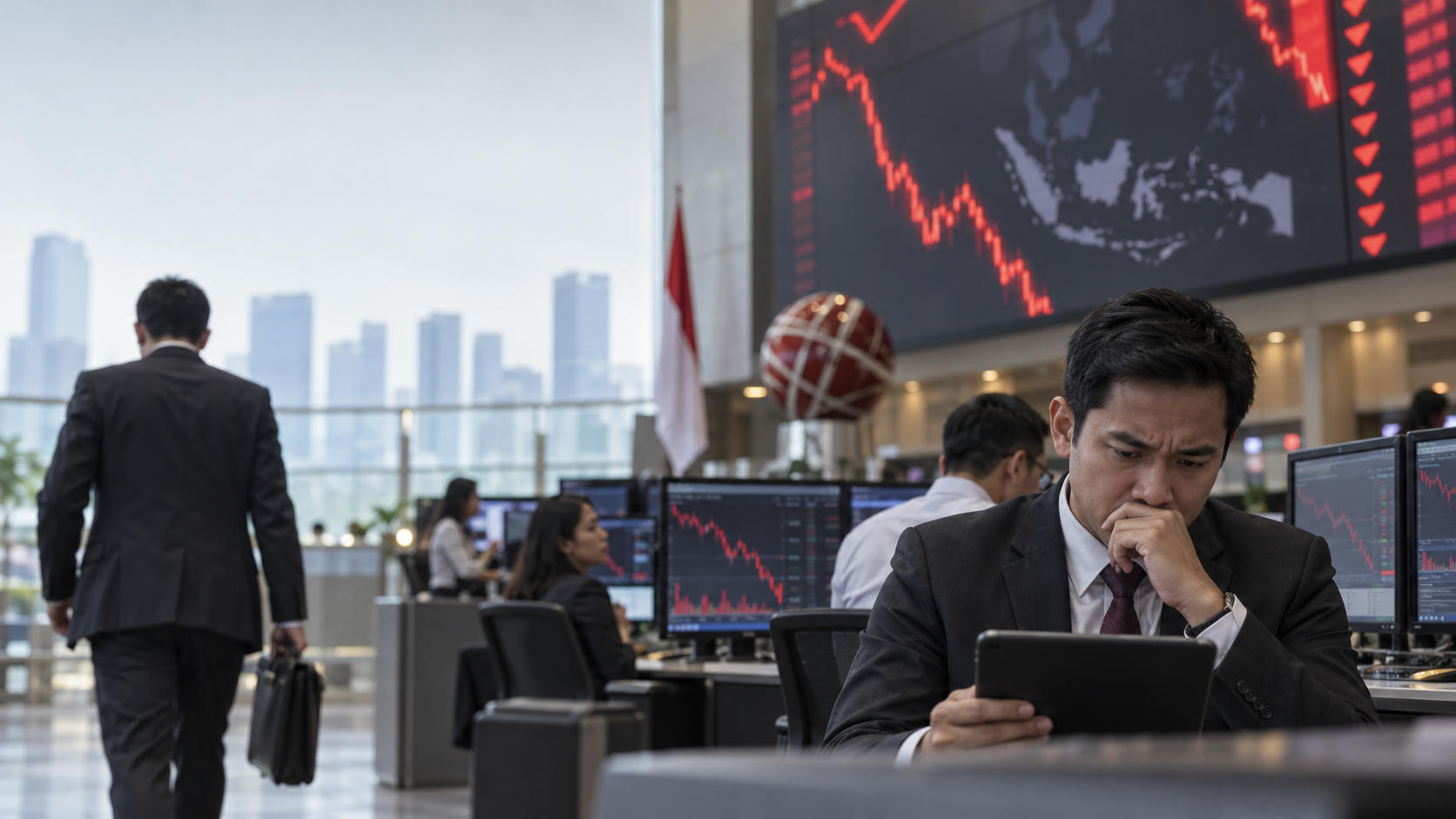 Asing Lepas Saham Saat IHSG Terkoreksi, GOTO Teratas