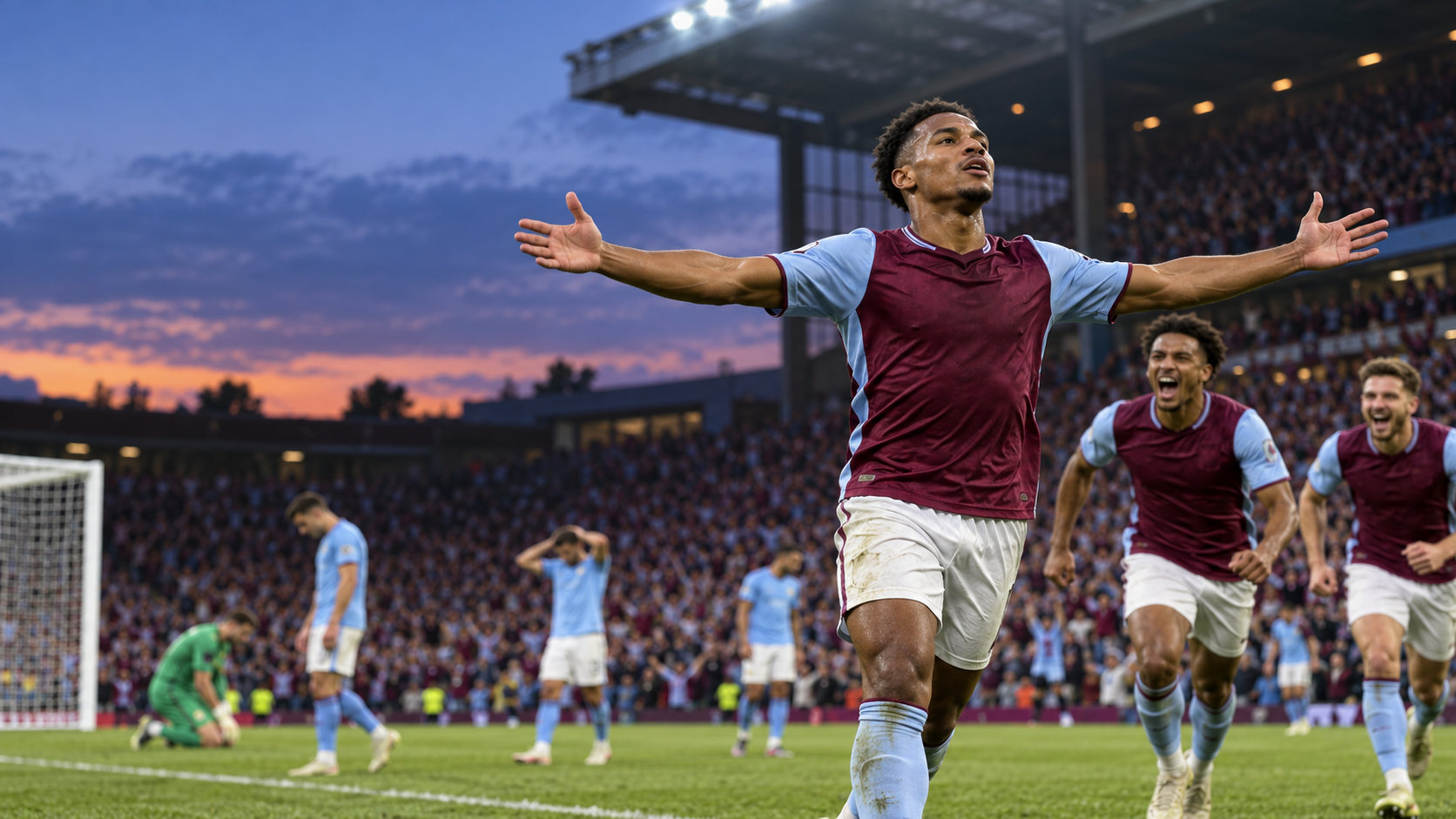 Aston Villa Tumbangkan Manchester City 2-1, Jackson Brace