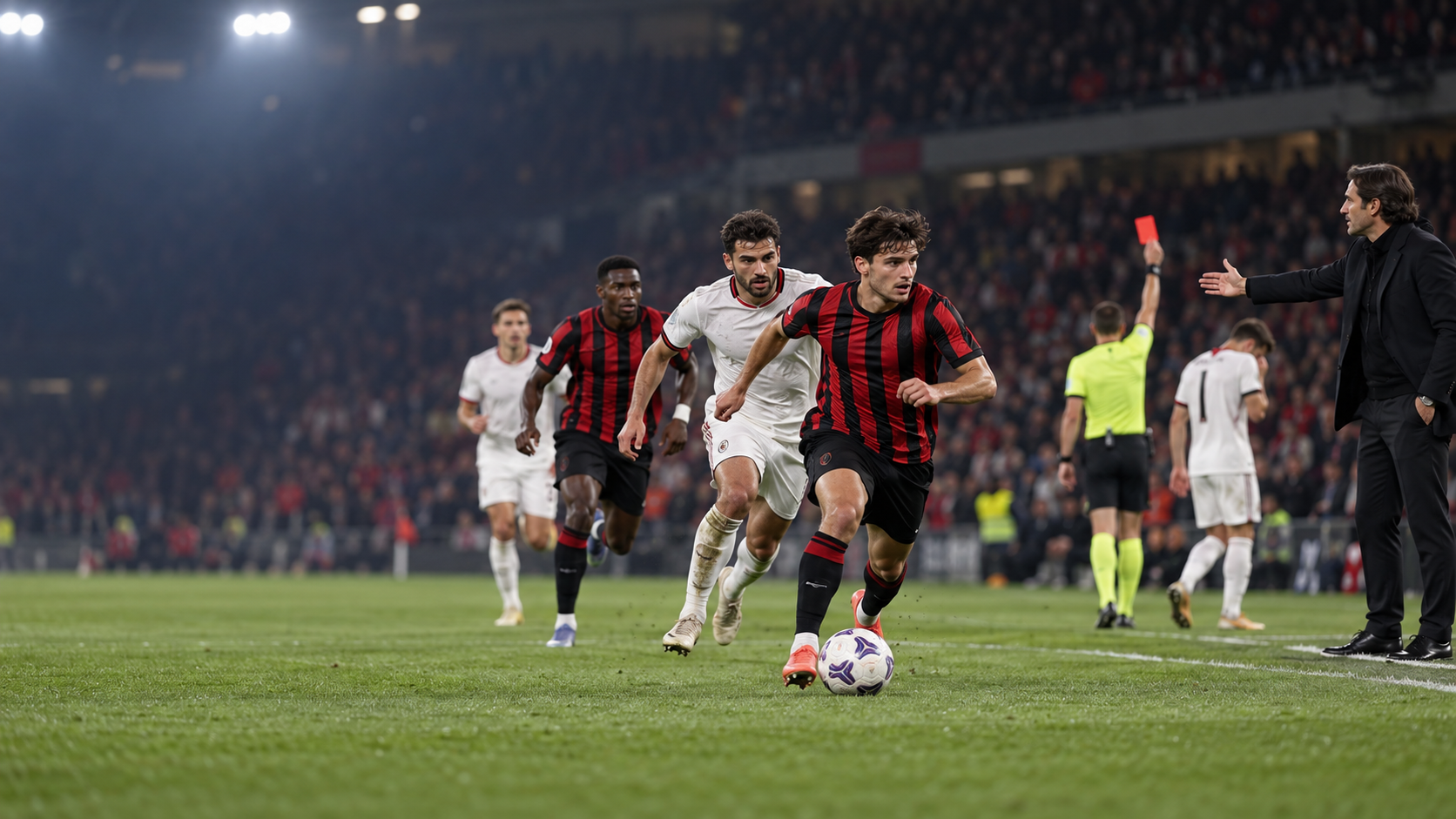 Bedah Taktik Bournemouth vs AC Milan setelah Kartu Merah